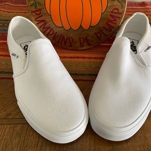 Women’s NWOT authentic slip on Vans